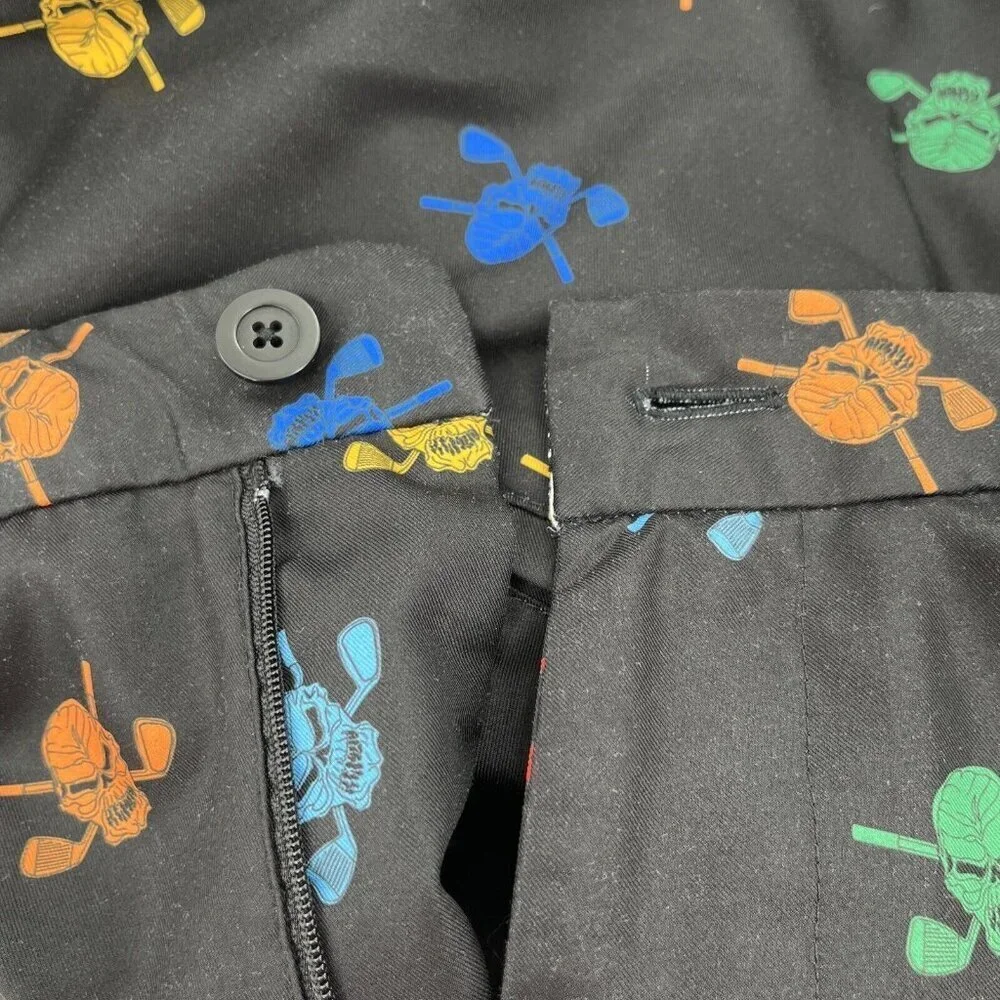 Men's Multicolor Floral Chinos - Picture 9 of 10